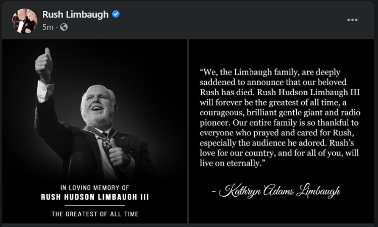 Rush Limbaugh